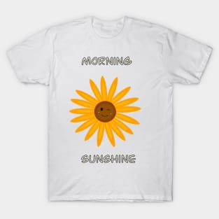 morning sunshine sunflower T-Shirt